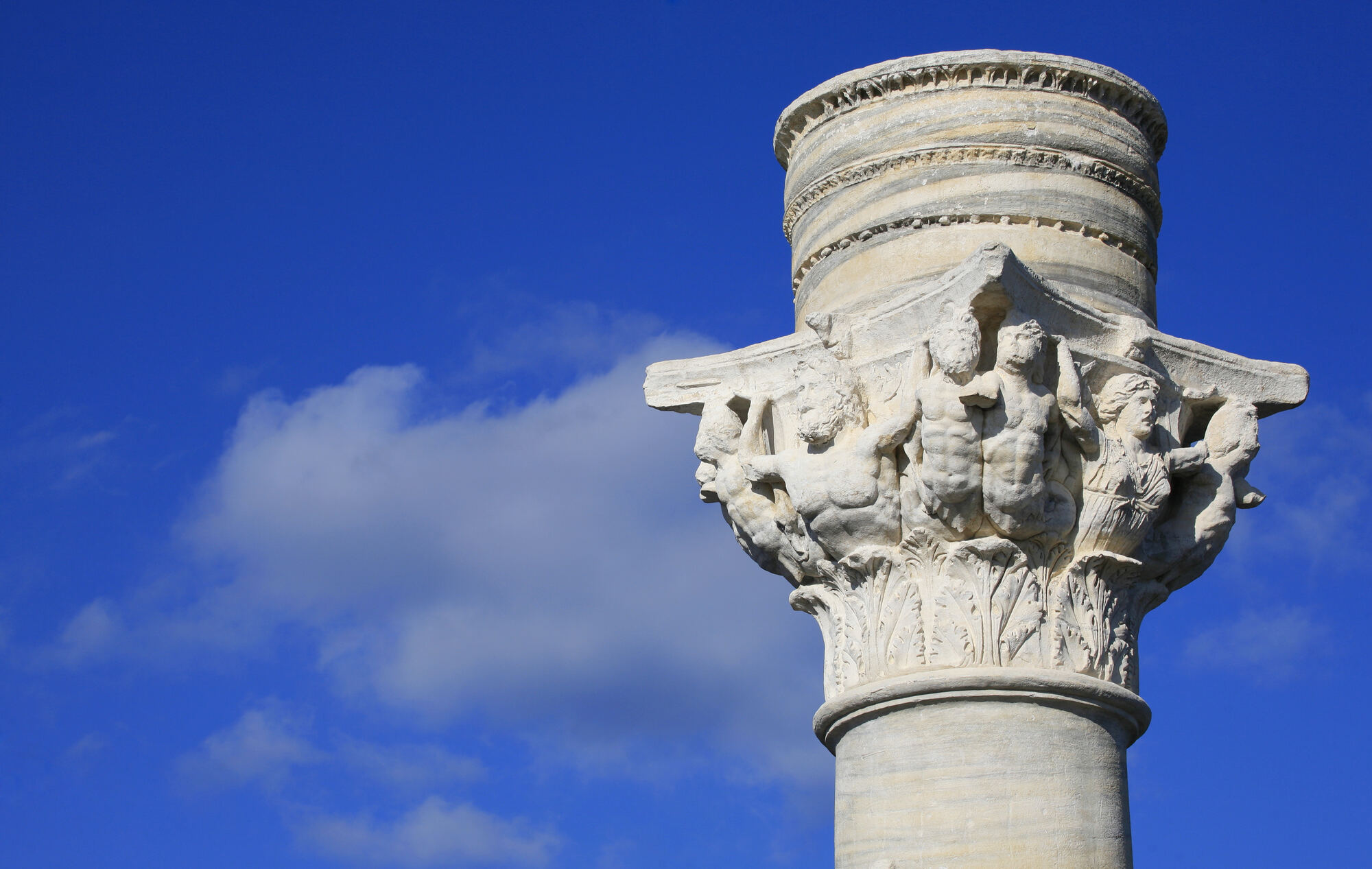 Colonna terminale della Via Appia